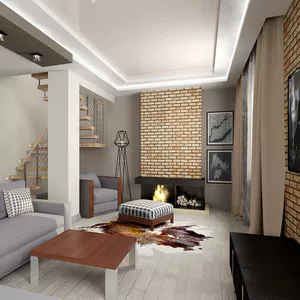 Роскошный дизайн интерьера квартир и домов