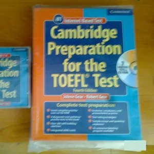 книгу по подготовке к TOEFL-IBT