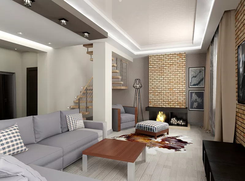 Роскошный дизайн интерьера квартир и домов