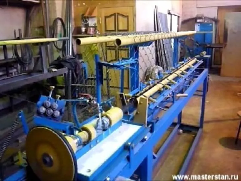 Станок автомат для плетения рабицы в Павлодаре. 2
