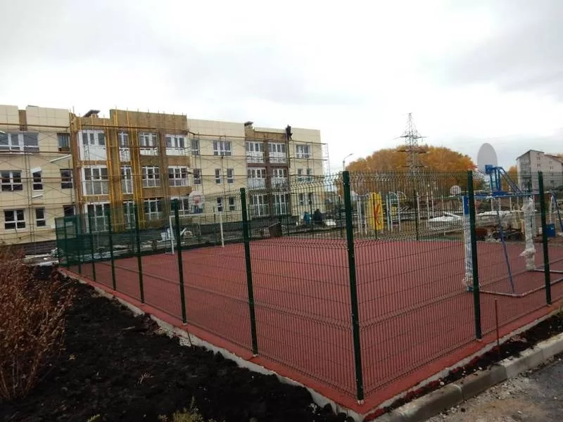 Ограждение спортивных площадок в Казахстане 2