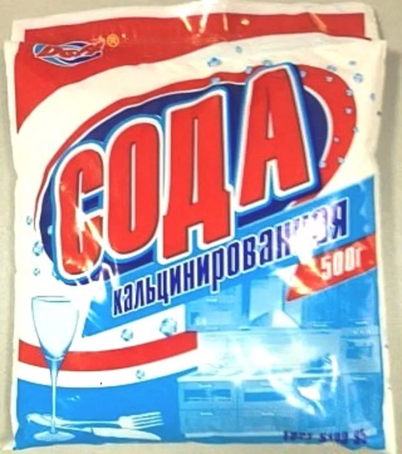 Сода кальцинированная 500г-114т., 25кг.