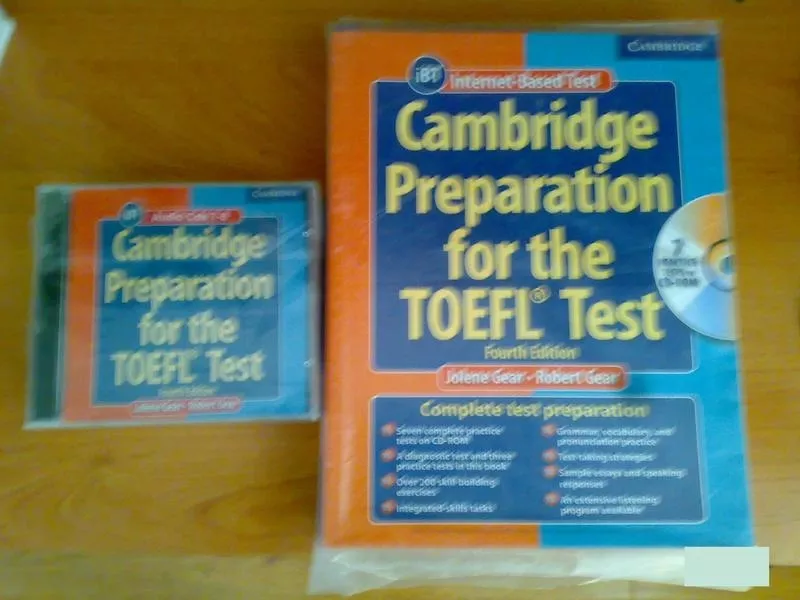 книгу по подготовке к TOEFL-IBT